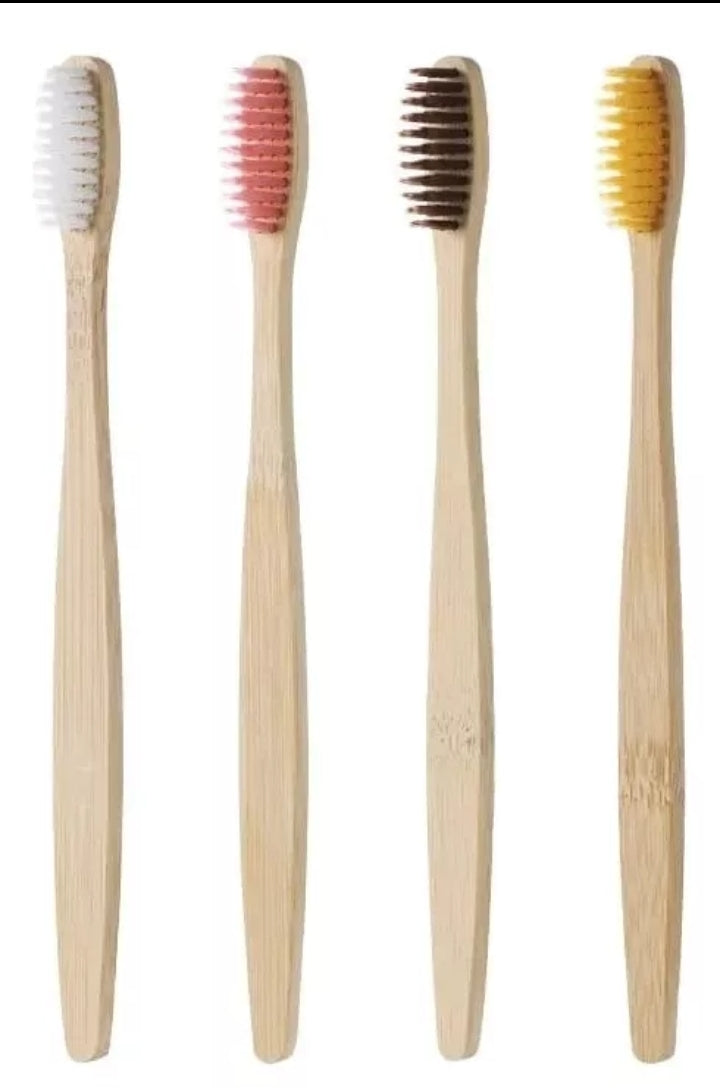 Cepillo de dientes de bamboo, compostable